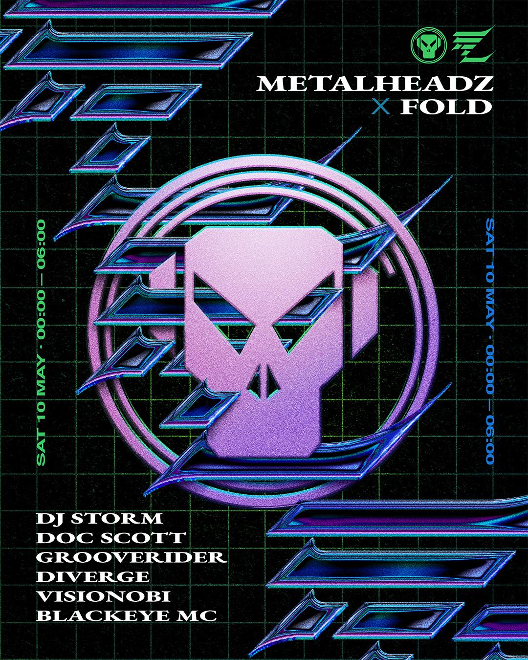 Metalheadz: Dj Storm, Doc Scott, Grooverider, Diverge, Gq, Visionobi, Blackeye