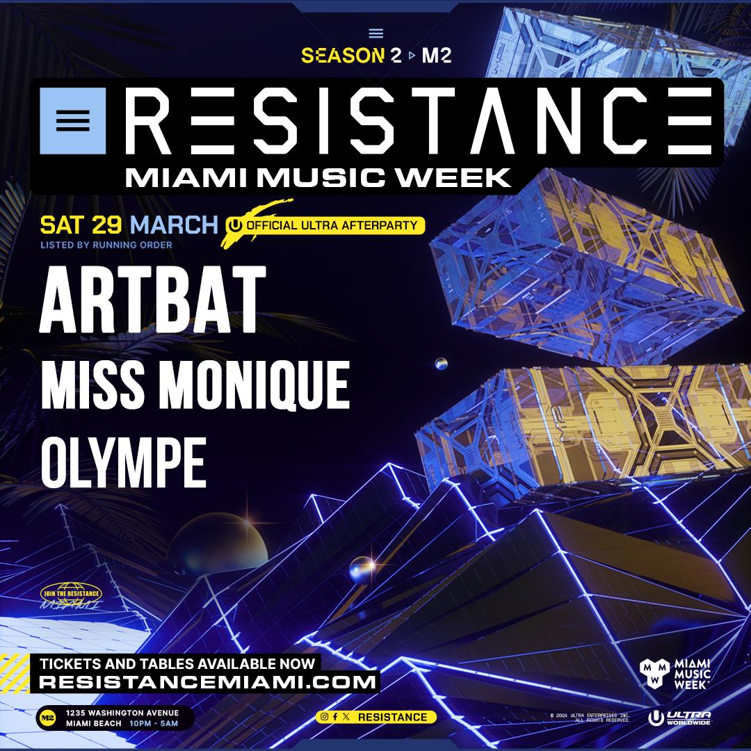 Artbat - Resistance Miami Music Week