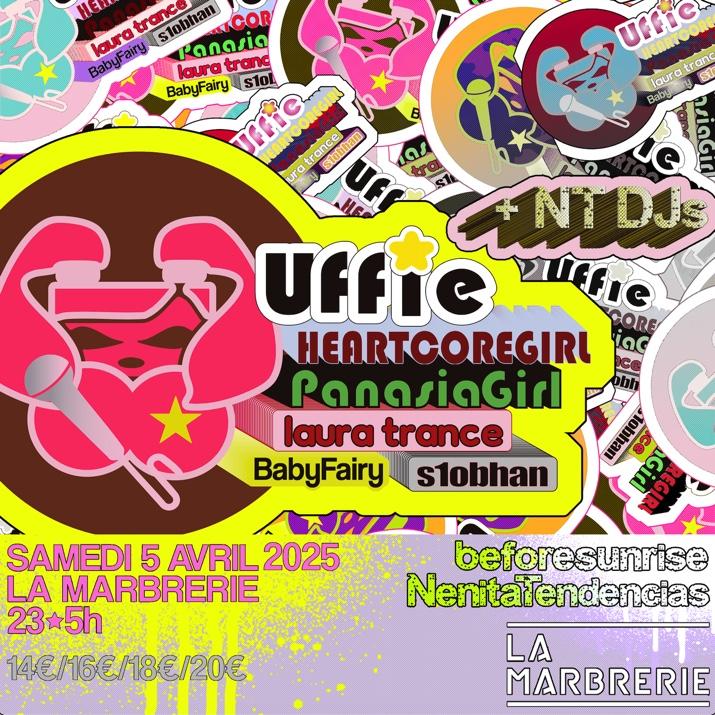 Before Sunrise X Nenita Tendencias: Uffie, Heartcoregirl, Panasiagirl, Babyfairy, Laura Trance