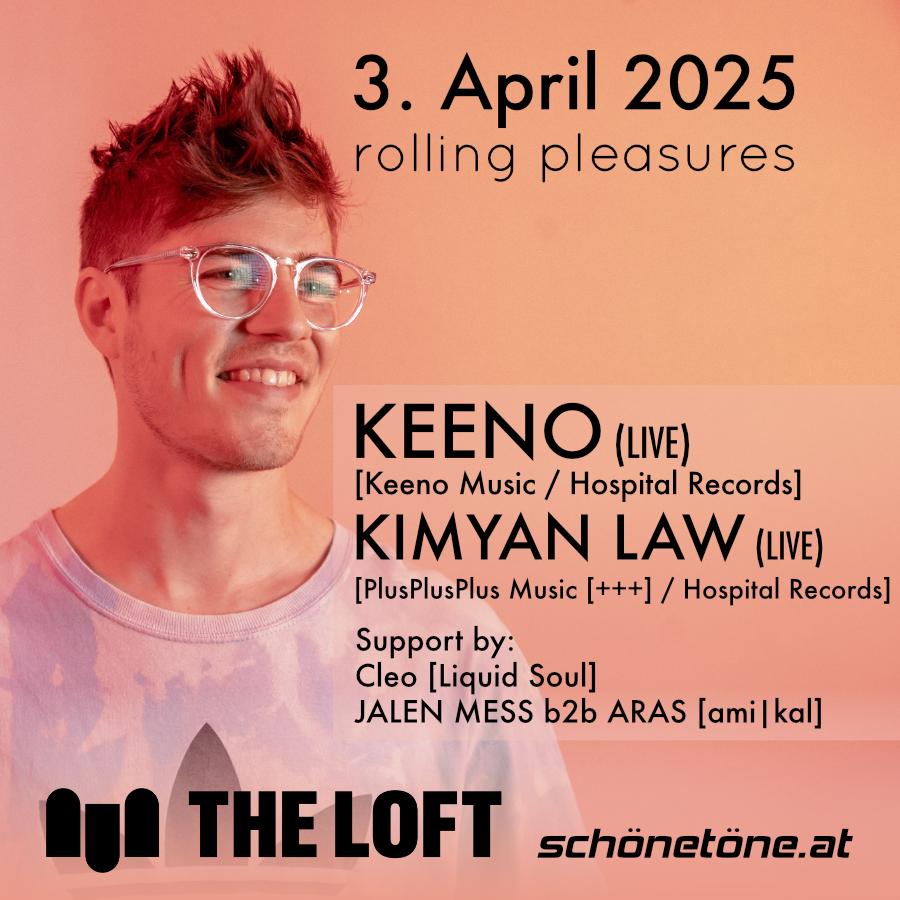 Rolling Pleasures Pres. Keeno Live & Kimyan Law Live