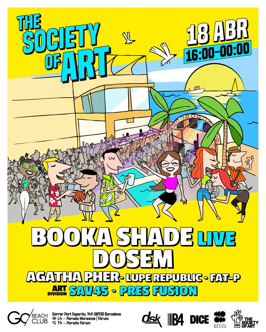 Tsoa: Booka Shade Live & Dosem (Open Air)