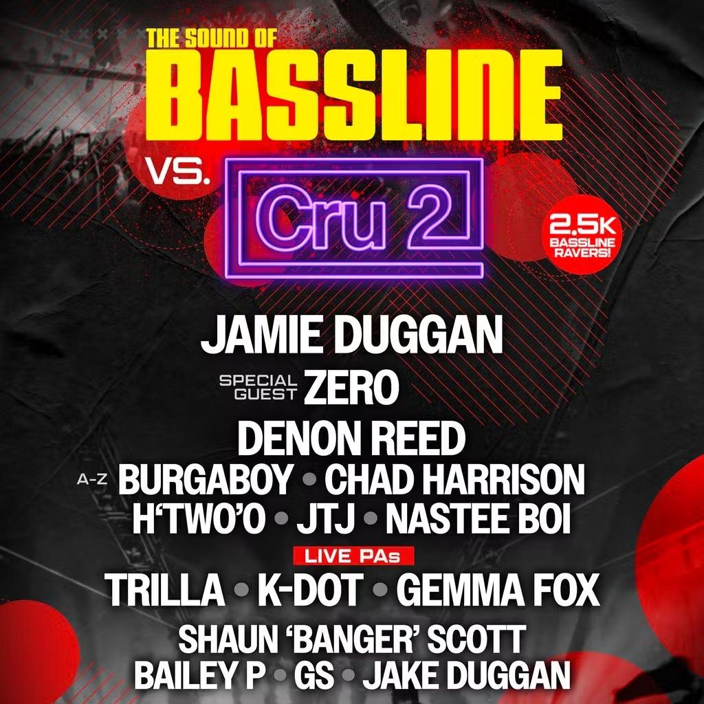 Sound Of Bassline Vs Cru2 - Leeds