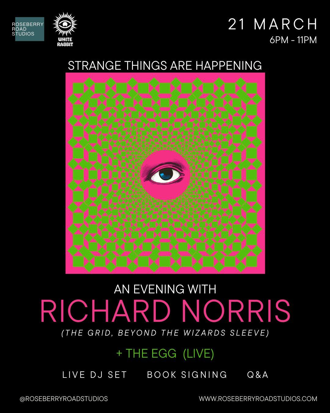 An Evening With Richard Norris Plus The Egg Live