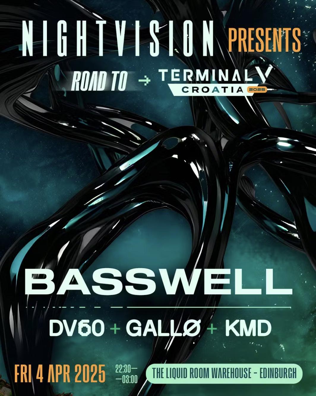 Nightvision Presents - Road To Terminal V Croatia With Basswell