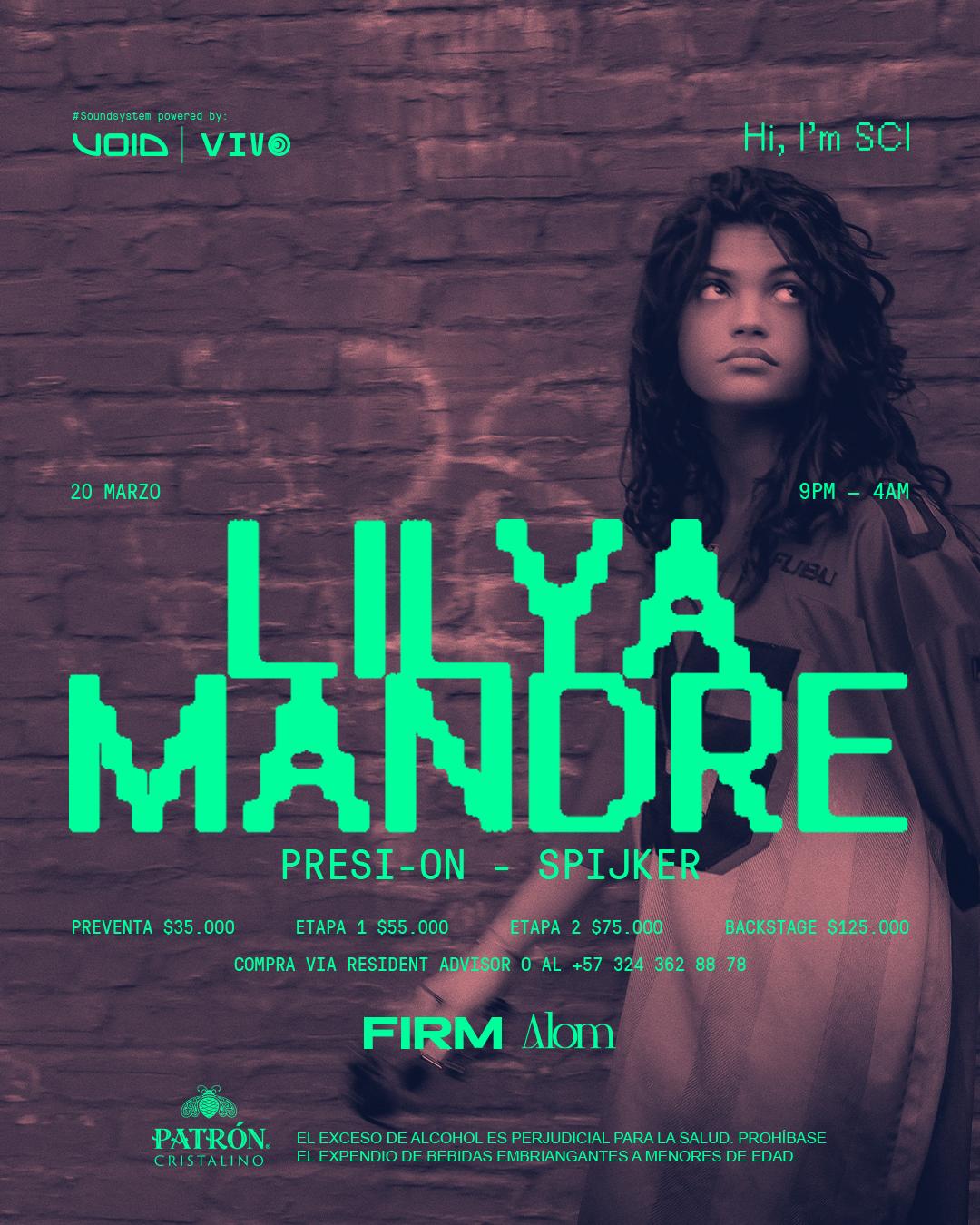 Lilya Mandre/ Presi On/ Spiker