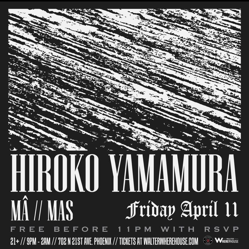 Techno Snobs: Hiroko Yamamura At Walter Where?House