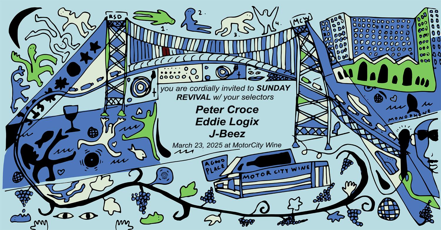 Sunday Revival W J-Beez, Eddie Logix & Peter Croce