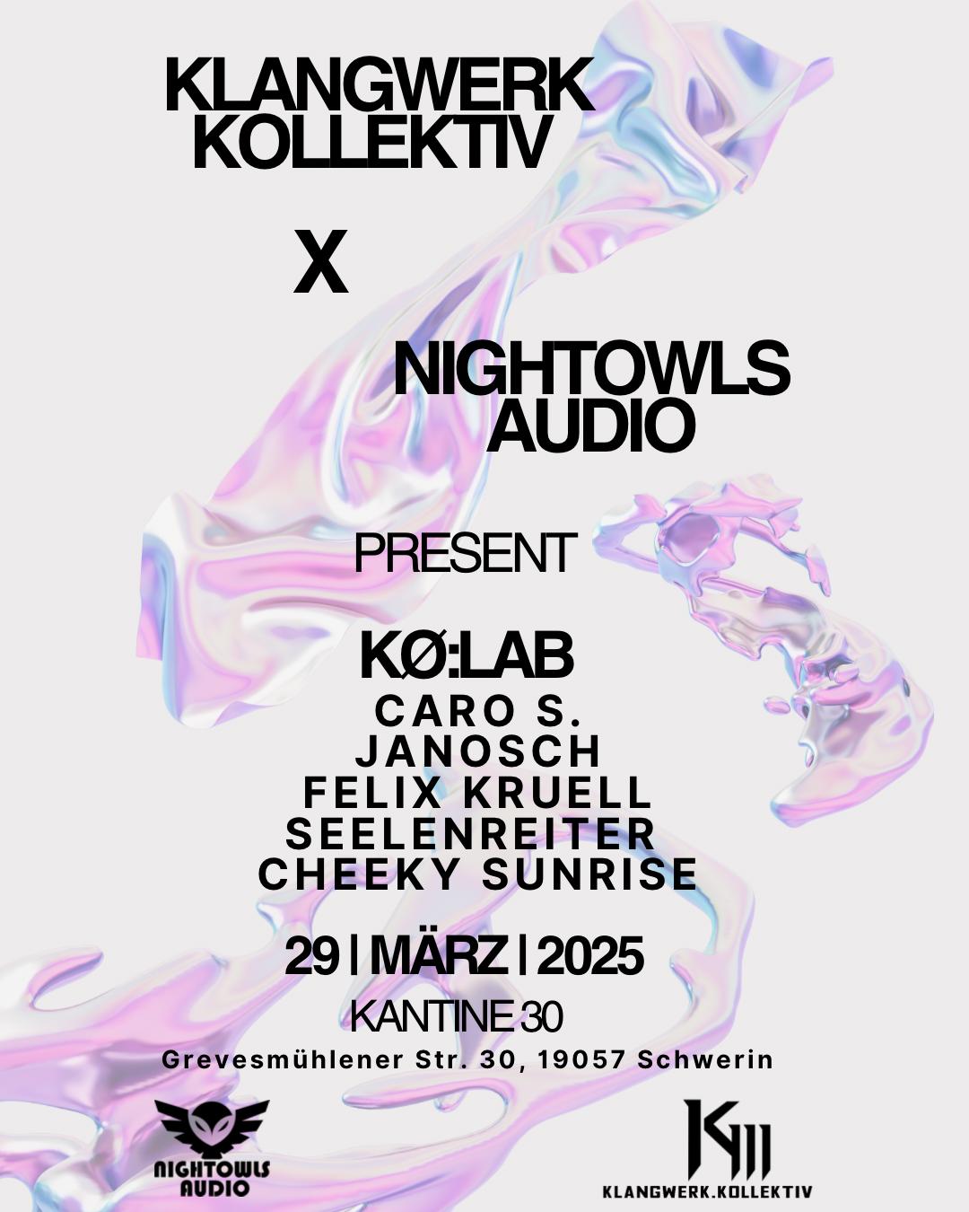 Klangwerk Kollektiv X Nightowls Audio Pres. Kø:Lab