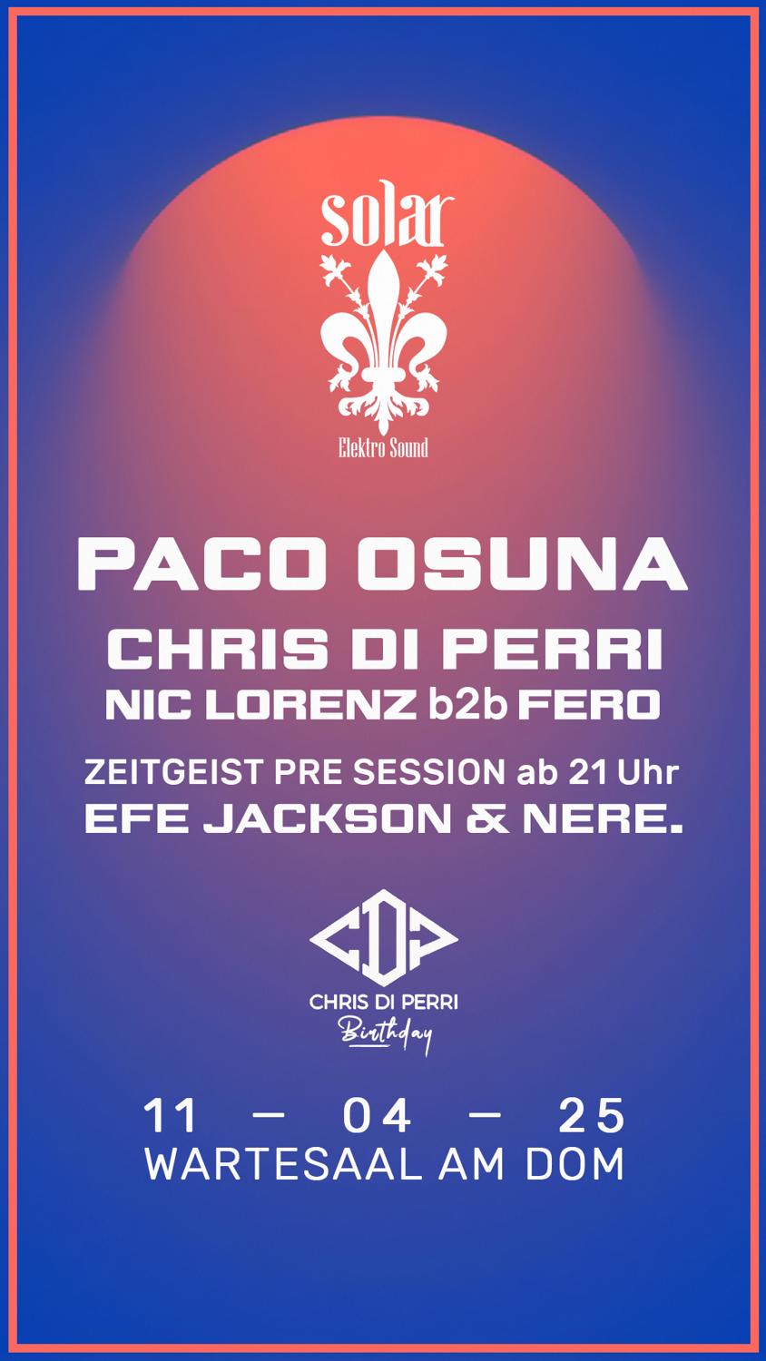 Solar Pres. Paco Osuna At Chris Di Perris Bday