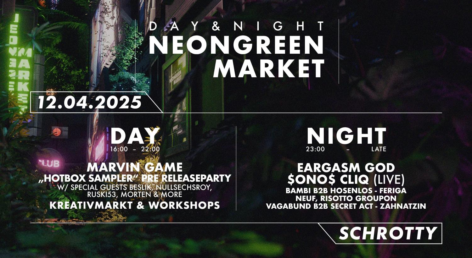 Neongreen Market Day & Night