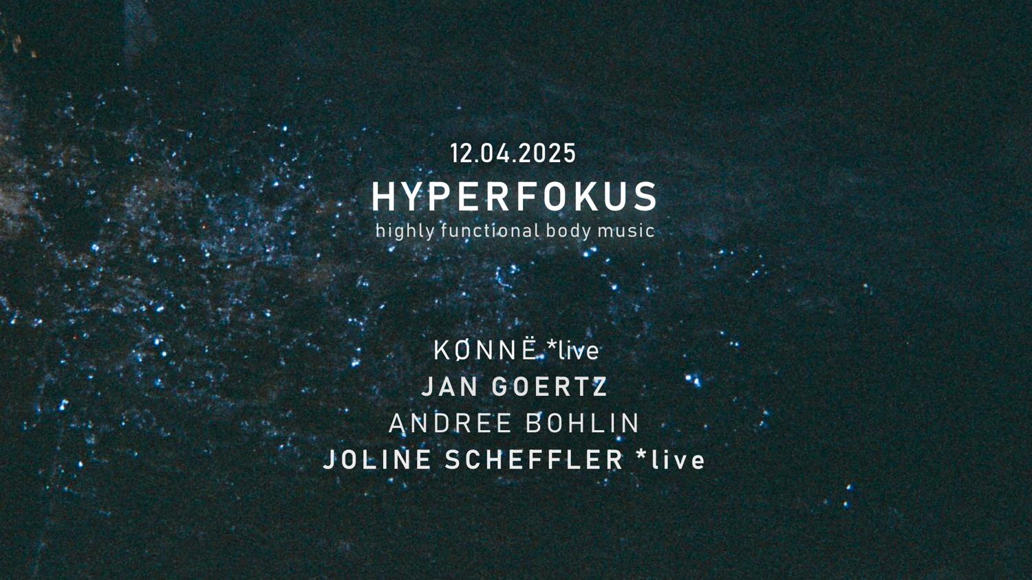 2 Years Hyperfokus: Joline Scheffler *Live