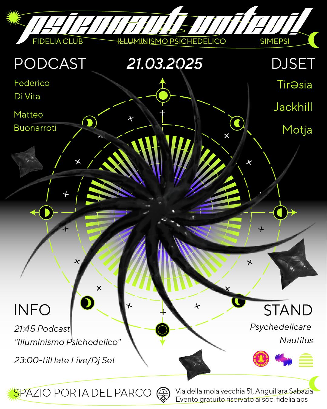 Fidelia Club: Psiconauti Unitevi
