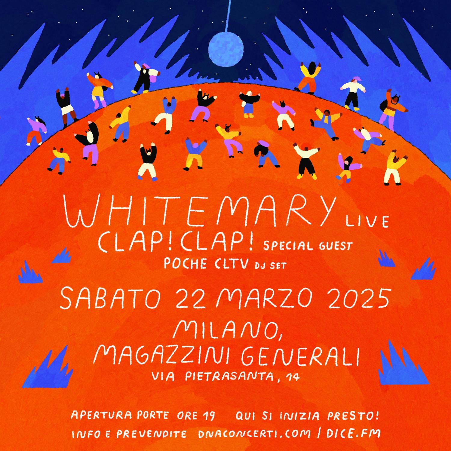 Whitemary Live Band + Special Guests