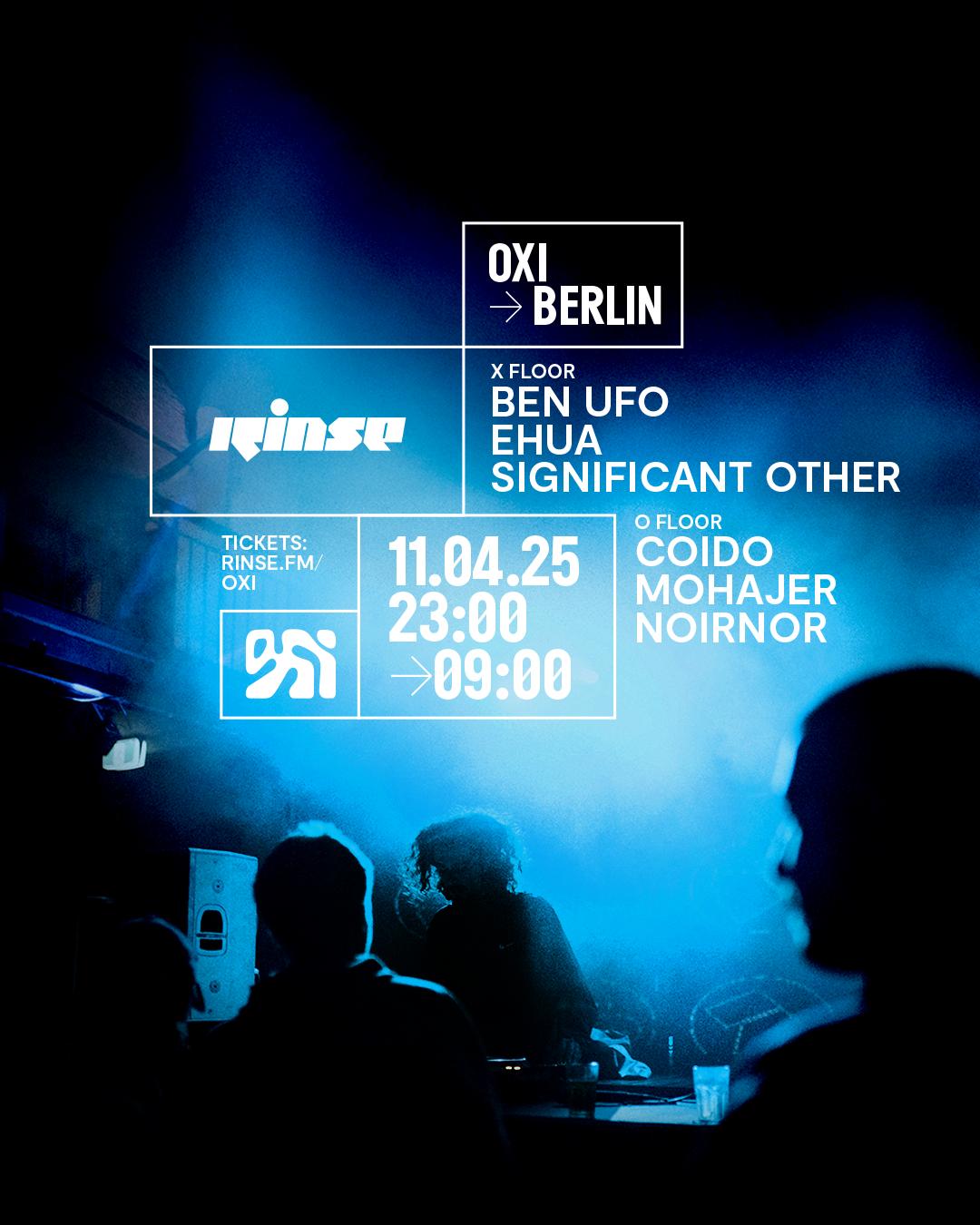 Rinse.Fm 10 Years X Oxi (Ben Ufo, Noirnor, Mohajer)