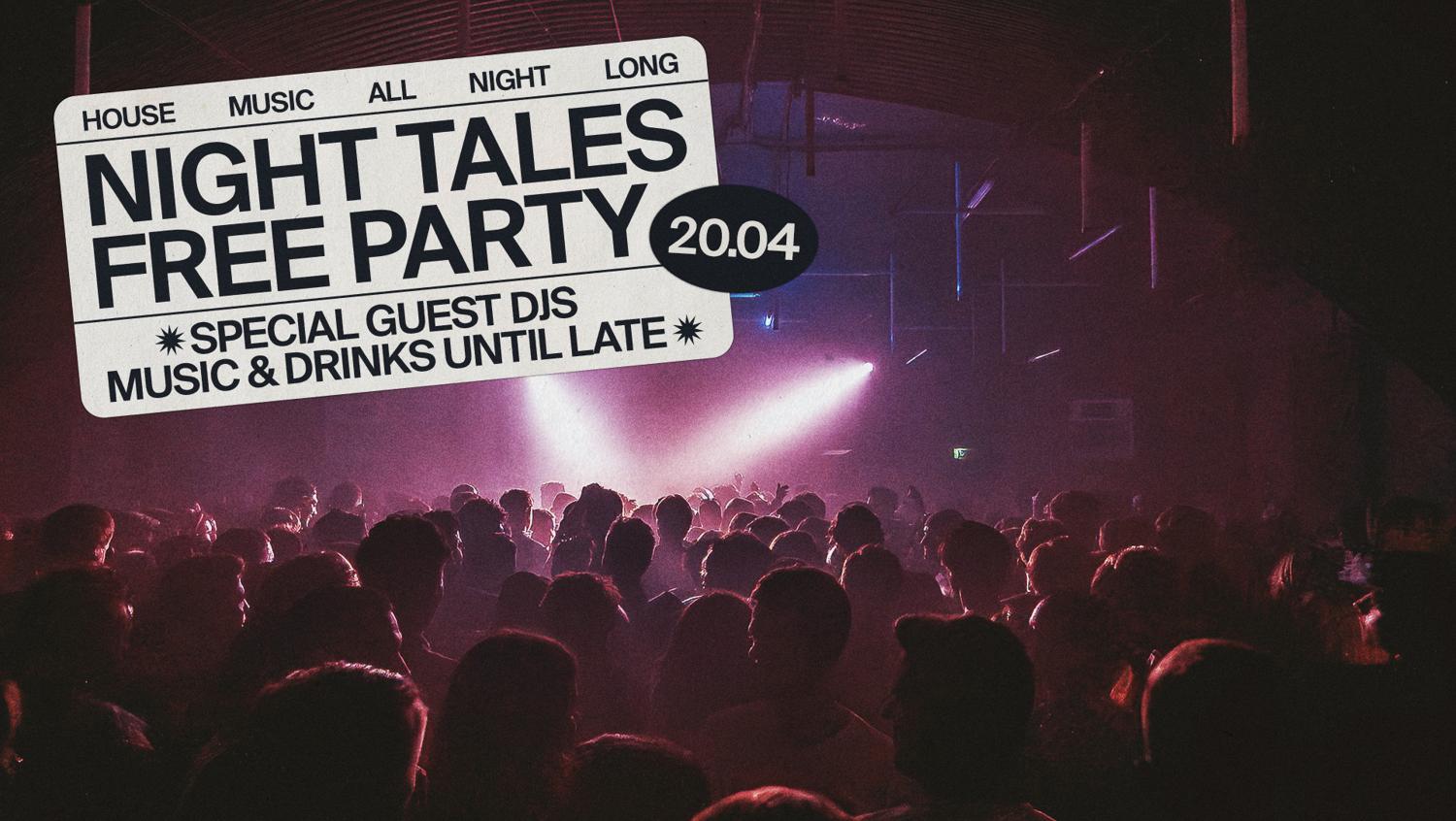 Night Tales: Bank Holiday Free Party