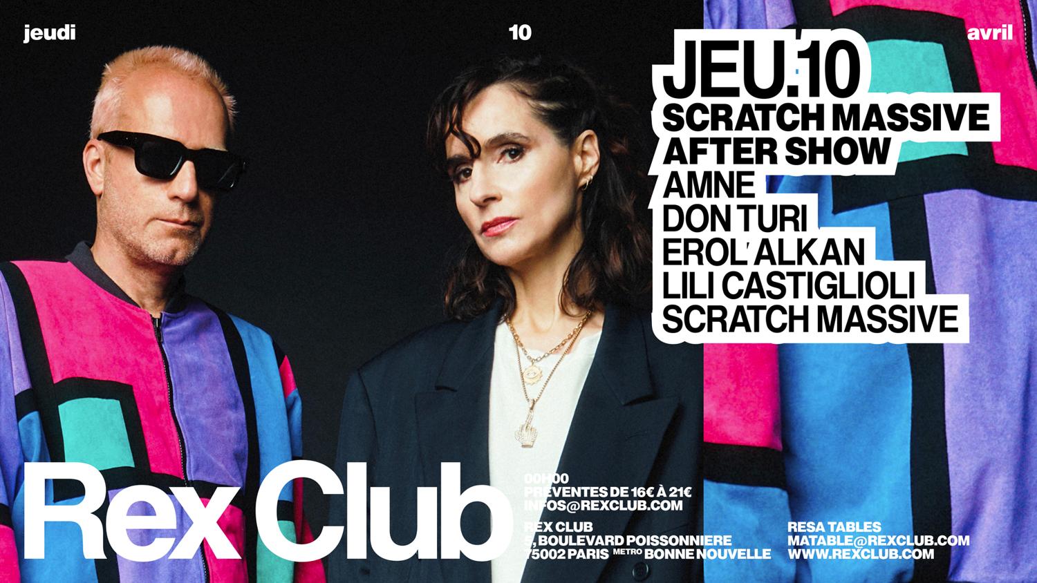 Scratch Massive After Show: Erol Alkan, Don Turi, Amne, Lili Castiglioni, Scratch Massive