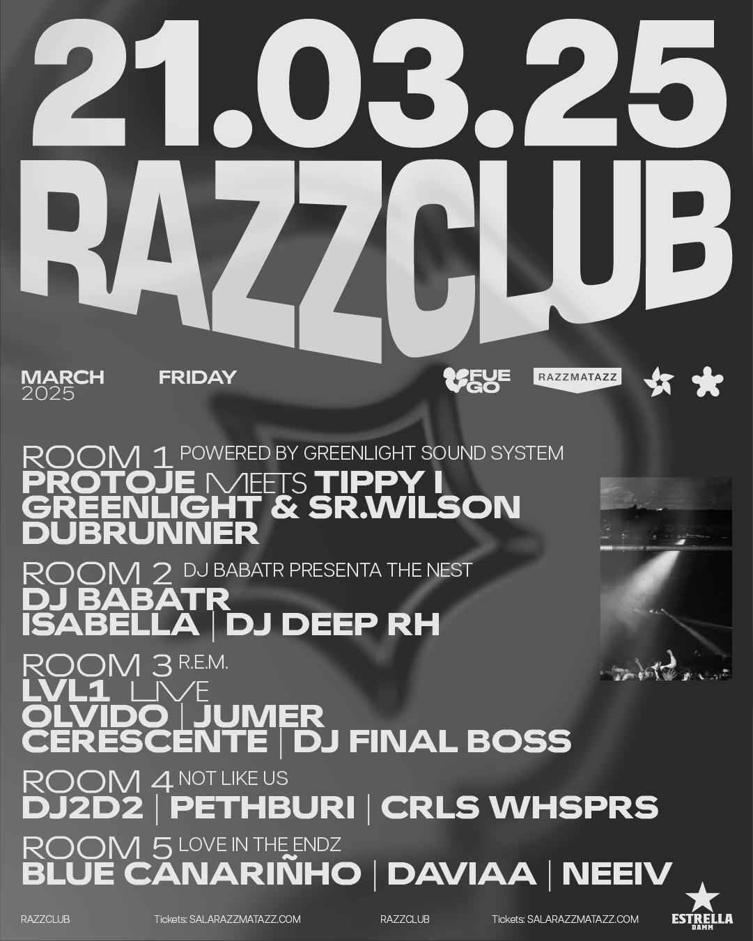 Razzclub: Protoje Meets Tippy I, Isabella, Dj Babatr, Lvl1 Live