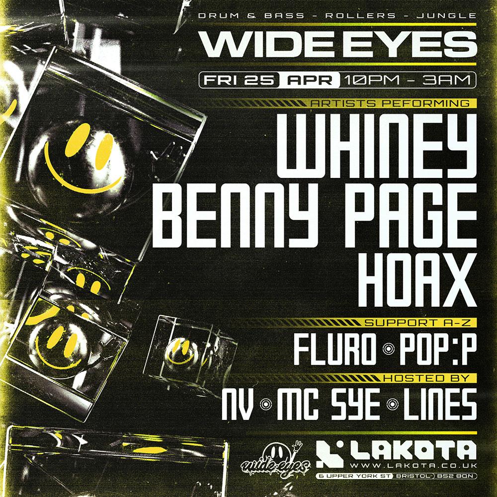 Wide Eyes: Whiney + Benny Page