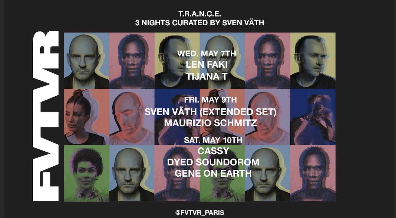 T.R.A.N.C.E By Sven Väth: Len Faki, Tijana T