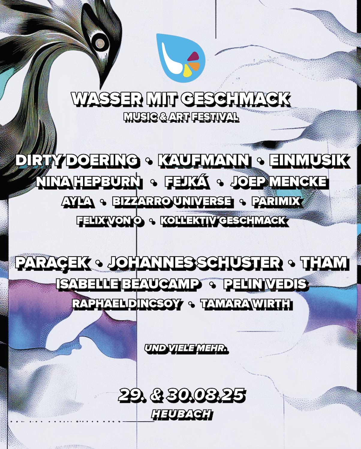 Wasser Mit Geschmack - Music & Art Festival 2025