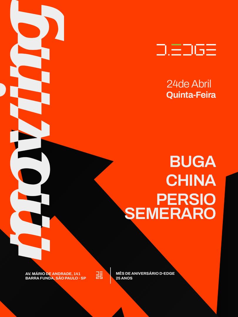 Moving D-Edge Sp Pres.: Buga . China . Persio Semeraro