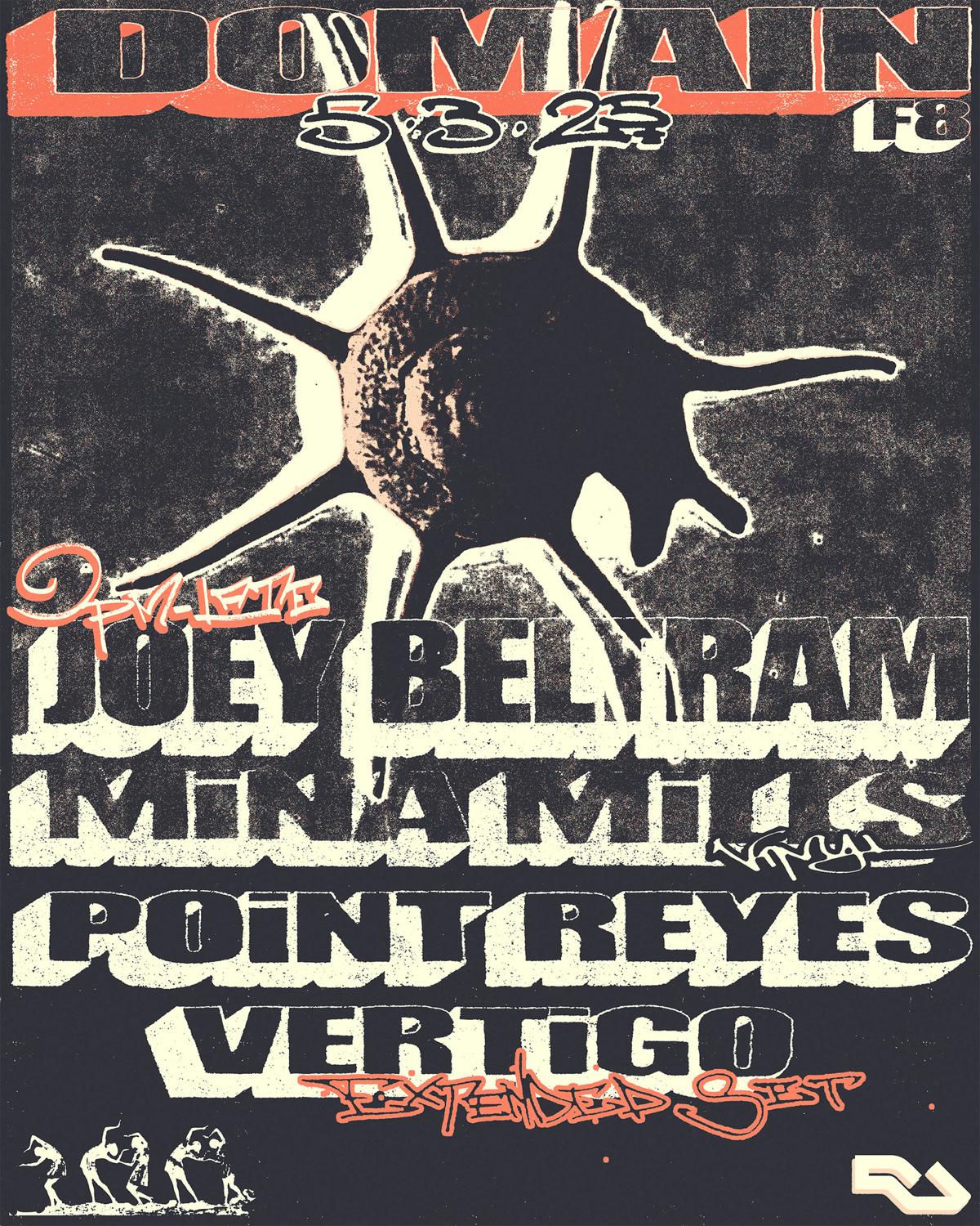 Domain: Joey Beltram, Mina Mills, Point.Reyes, Vertigo
