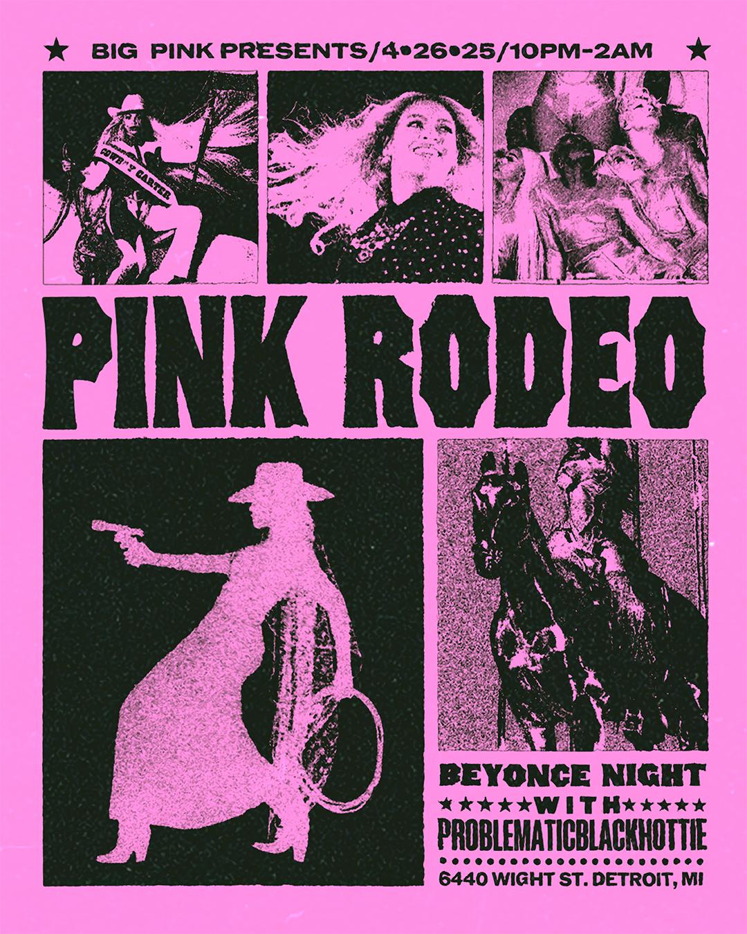 Pink Rodeo: Beyoncé Night (Wear Pink = Free Entry)