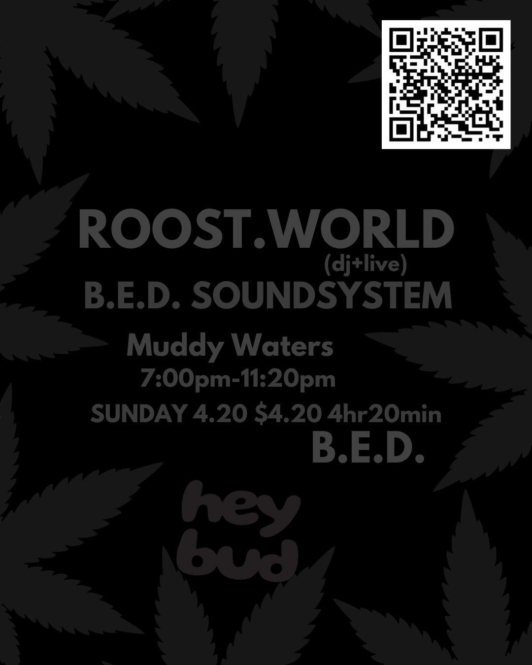Roost.World + B.E.D. Soundsystem