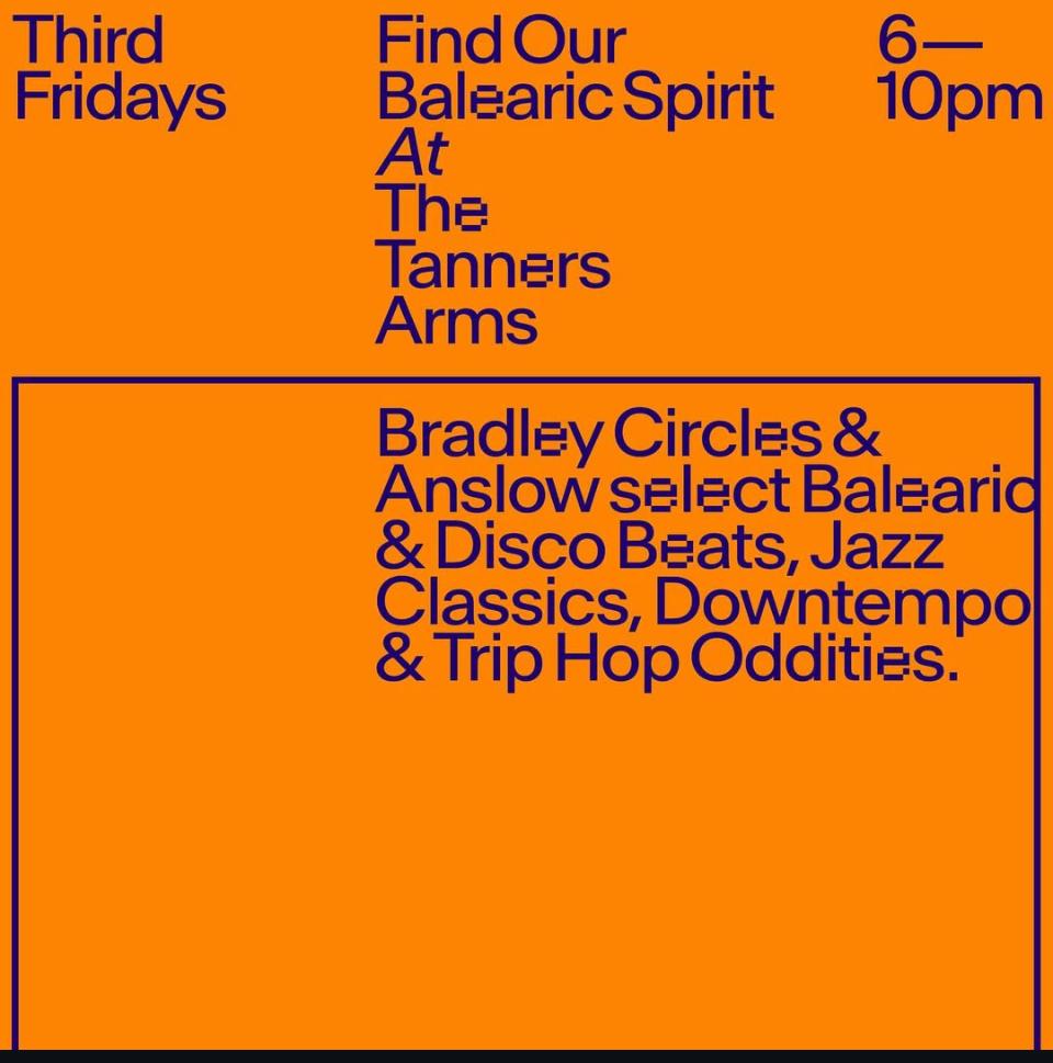 Third Fridays At The Tanners Arms