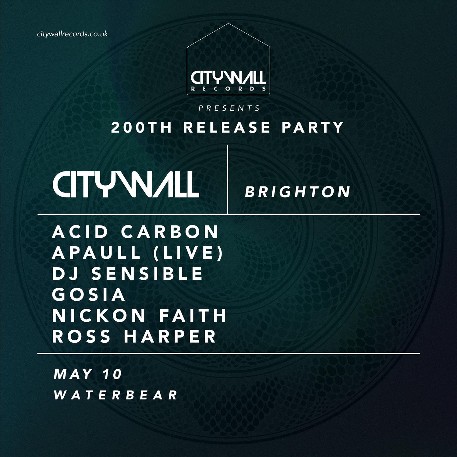 City Wall - 200Th Release Party