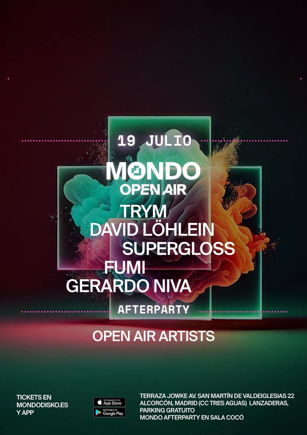 Open Air #5: Trym / David Löhlein / Supergloss / Fumi / Gerardo Niva