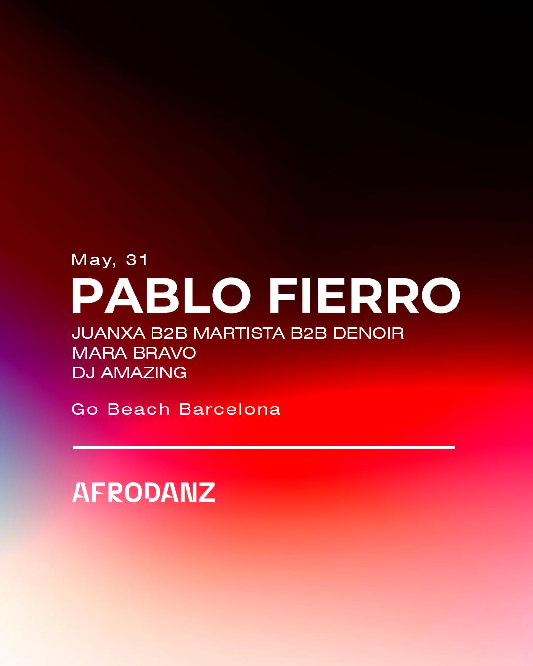 Afrodanz Pres: Pablo Fierro