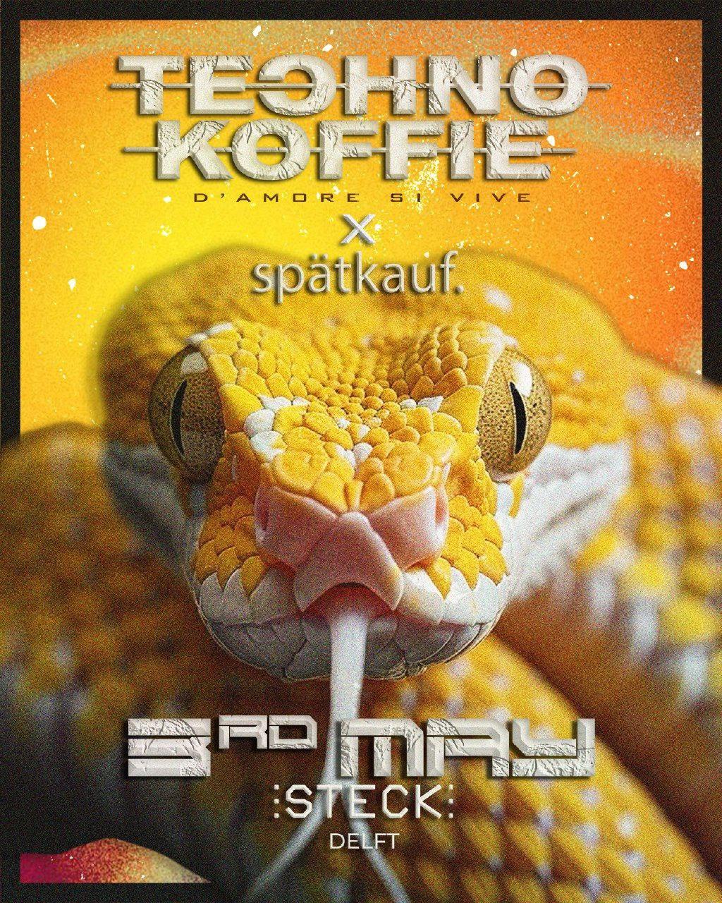 Techno Koffie Invites: Spätkauf