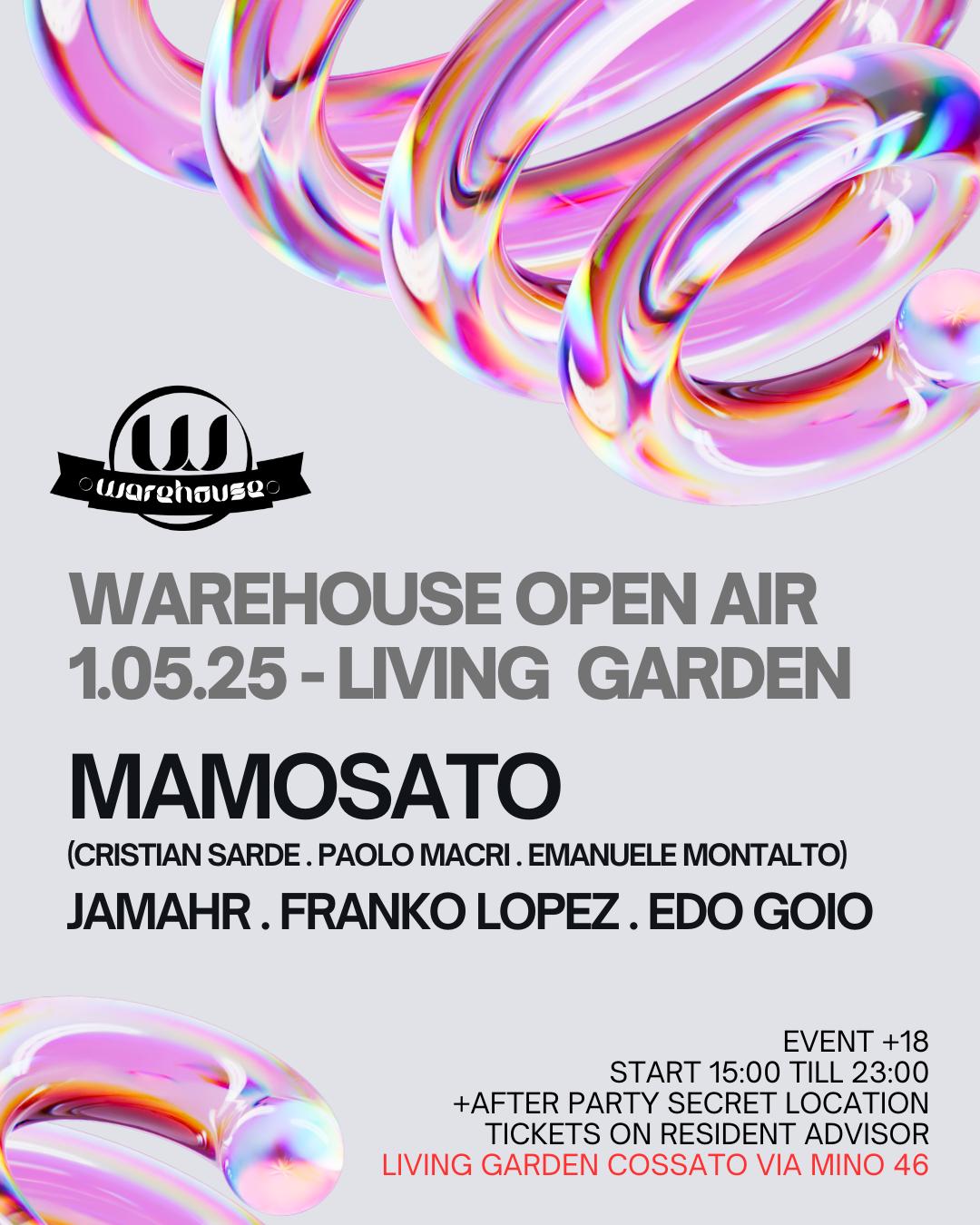 Warehouse Open Air Presents Mamosato