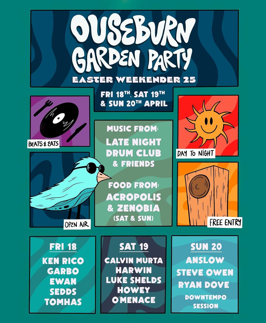 Ouseburn Garden Party Easter Weekender: Day 2