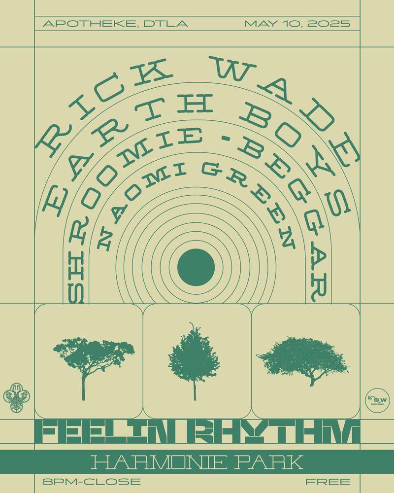 Feelin' Rhythm: In Harmonie Park W/ Rick Wade & Earth Boys
