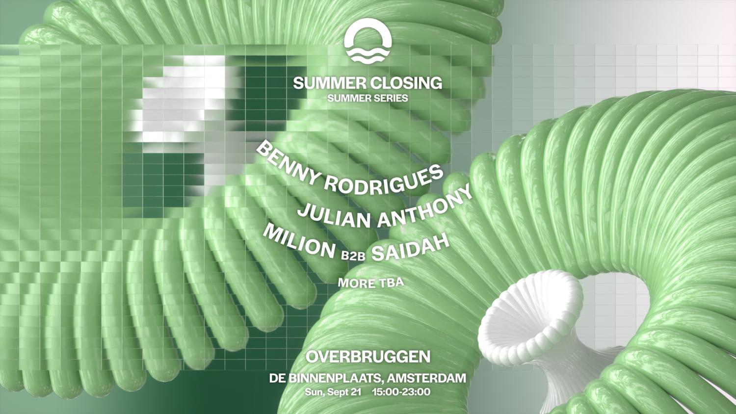 Overbruggen Summer 2025: De Binnenplaats With Benny Rodrigues, Milion & More