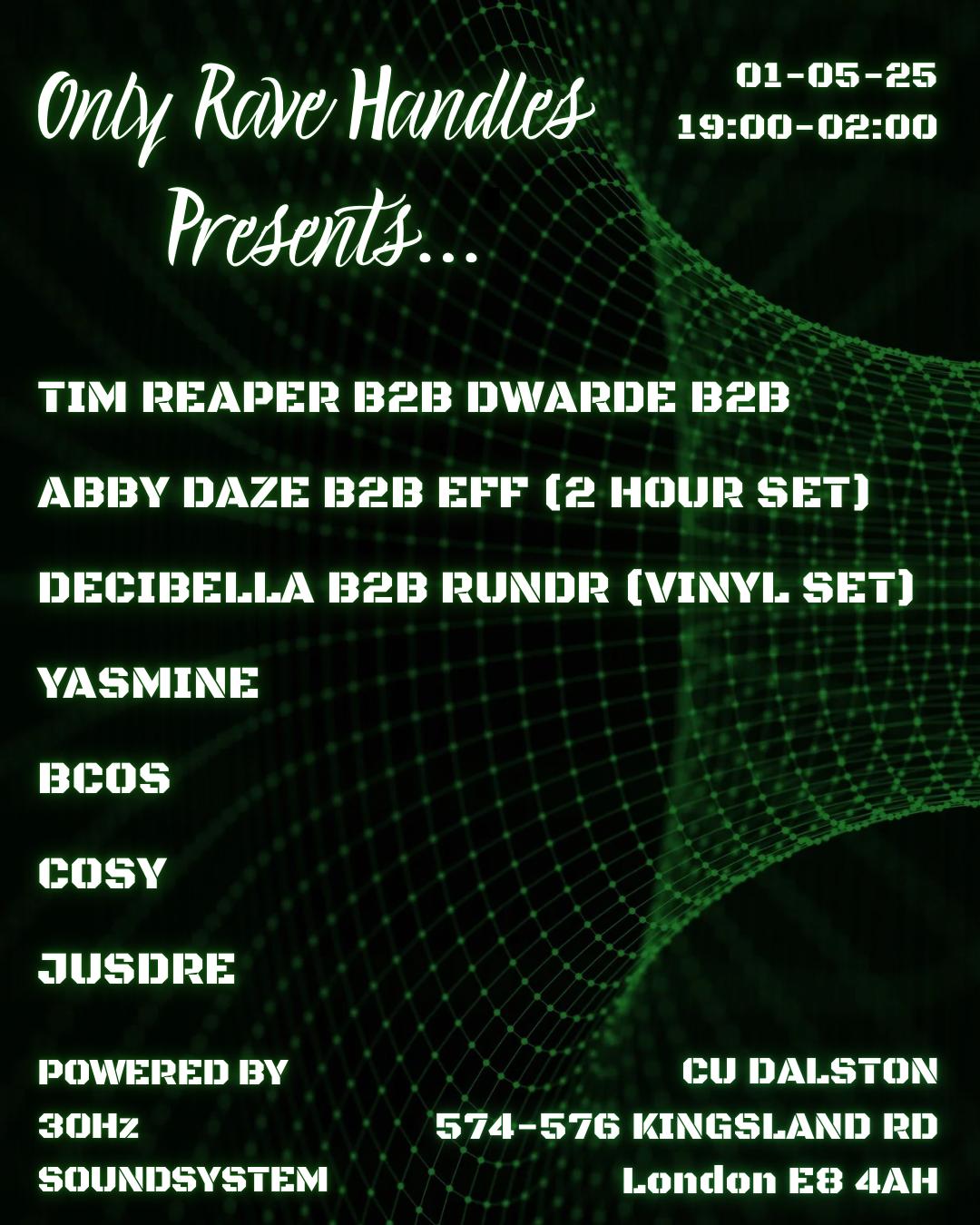 Only Rave Handles Presents… Handle With Care