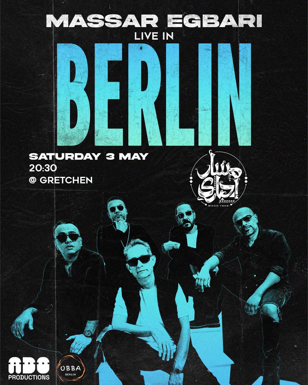 The Egyptian Rock Legends ' Massar Egbari' In Berlin