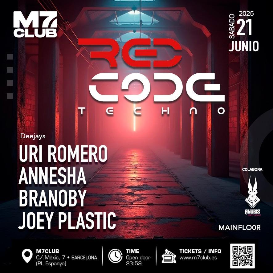 Red Code Techno [Uri Romero, Annesha, Branoby & Joey Plastic]