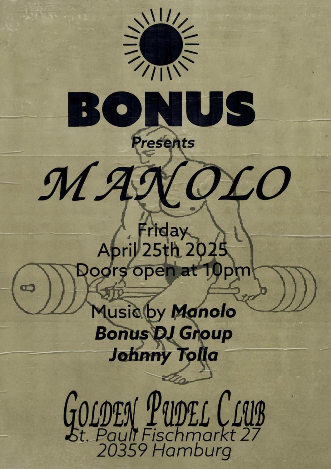 Bonus With Manolo