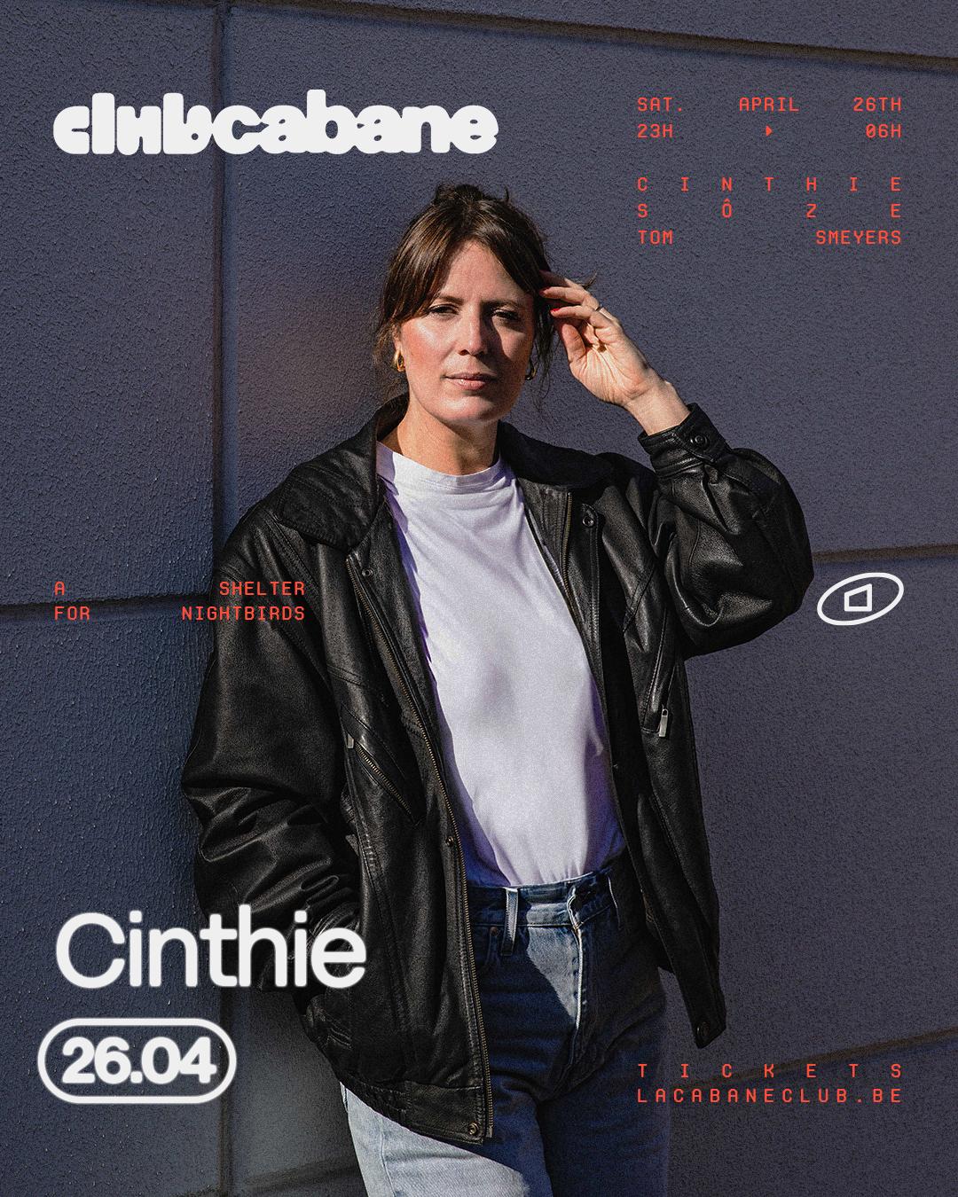 Club Cabane - Cinthie, Sôze, Tom Smeyers