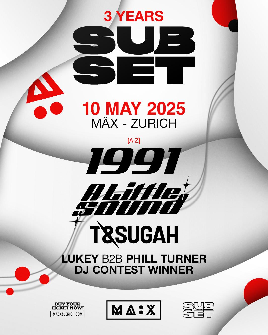 3 Years Subset With 1991, A Little Sound