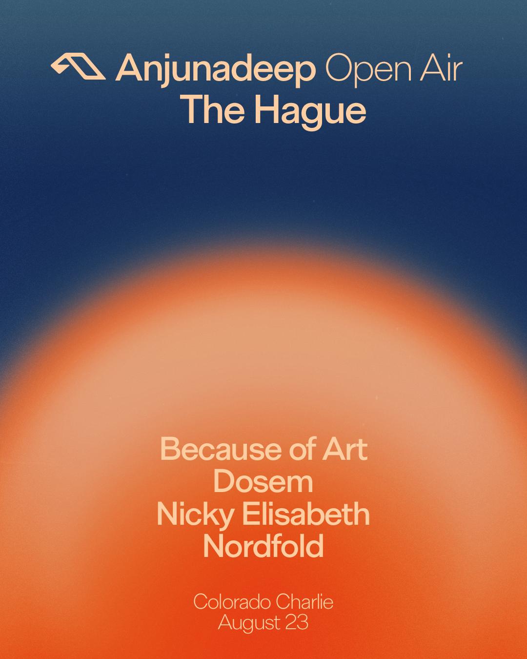 Colorado Charlie X Anjunadeep With Because Of Art, Dosem, Nicky Elisabeth, Nordfold (Sold Out)
