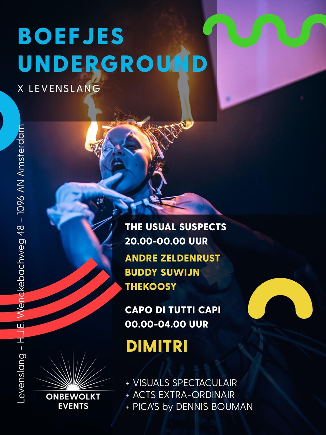 Boefjes Underground X Levenslang