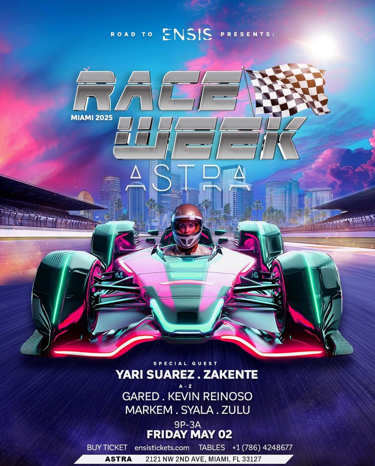 F1 Miami Weekend (Road To Ensis)