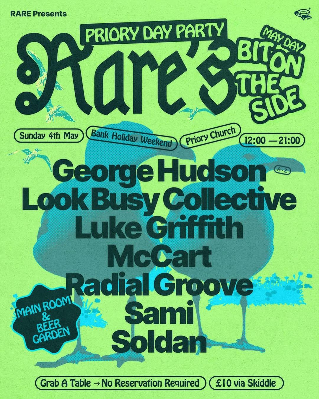 Rare Club // Rare'S Bit On The Side (May Day)