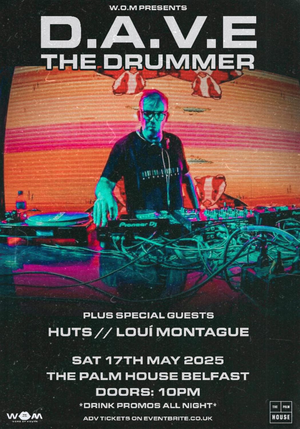 Wom Presents — D.A.V.E. The Drummer