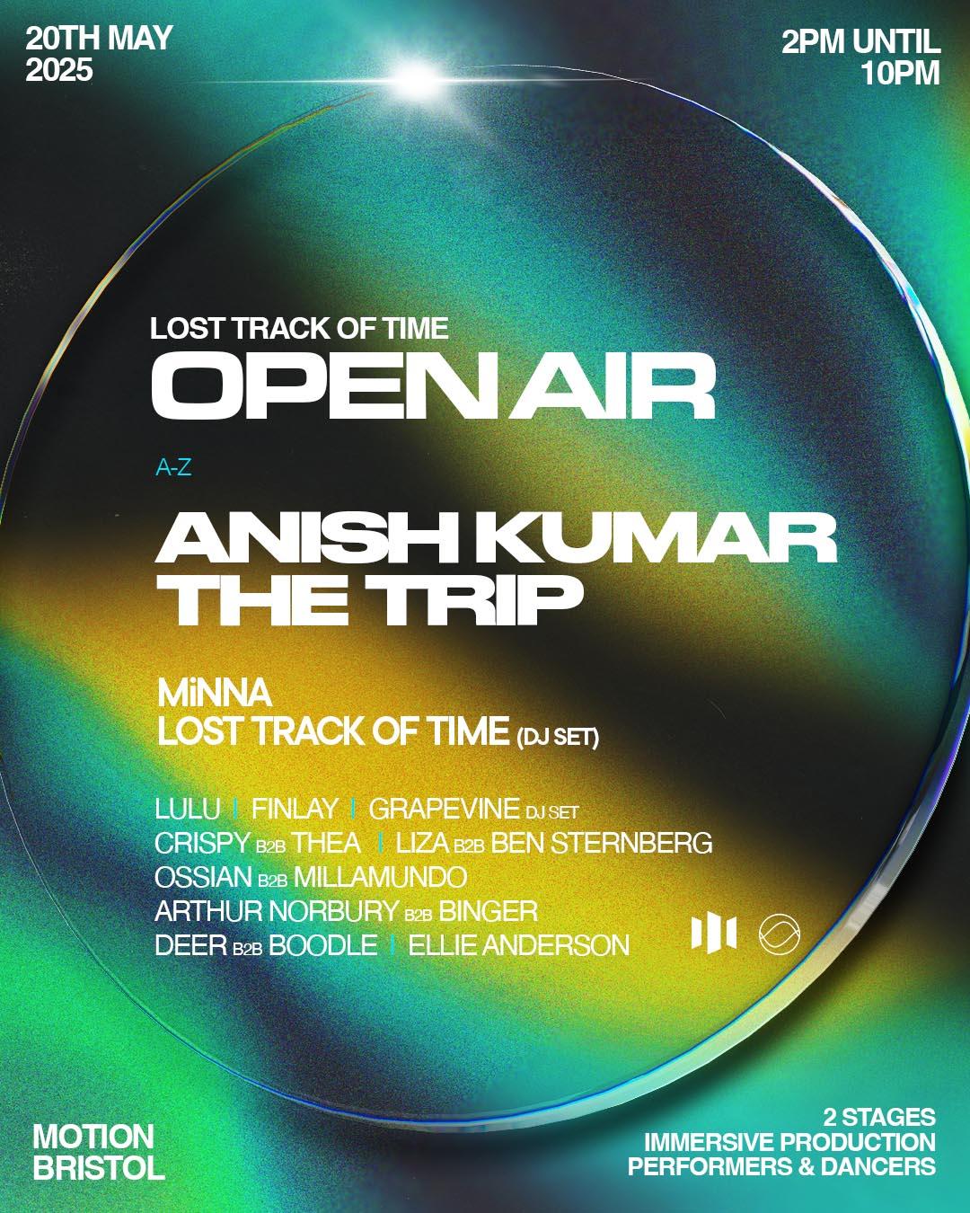 Lost Track Of Time Open Air: The Trip, Anish Kumar & More