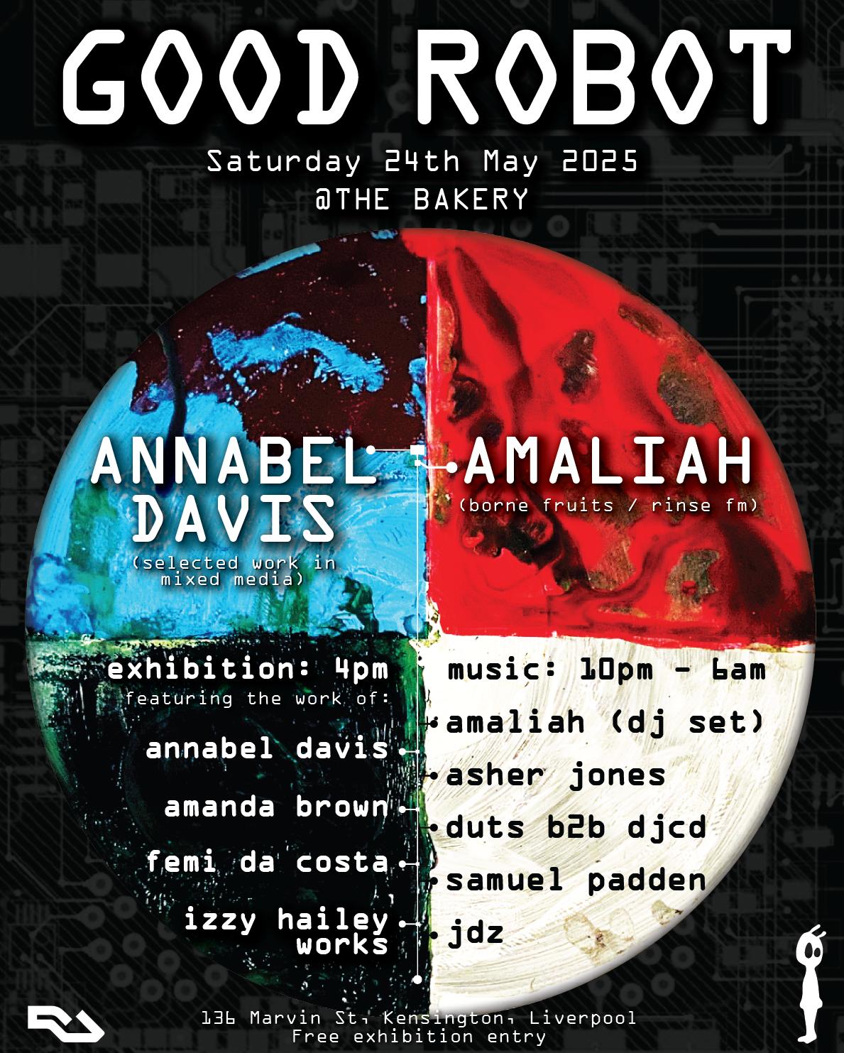 [Cancelled] Good Robot - Exhibition And Club Night